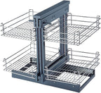 Corner Pull-Out Shelf - LuxeCabinet