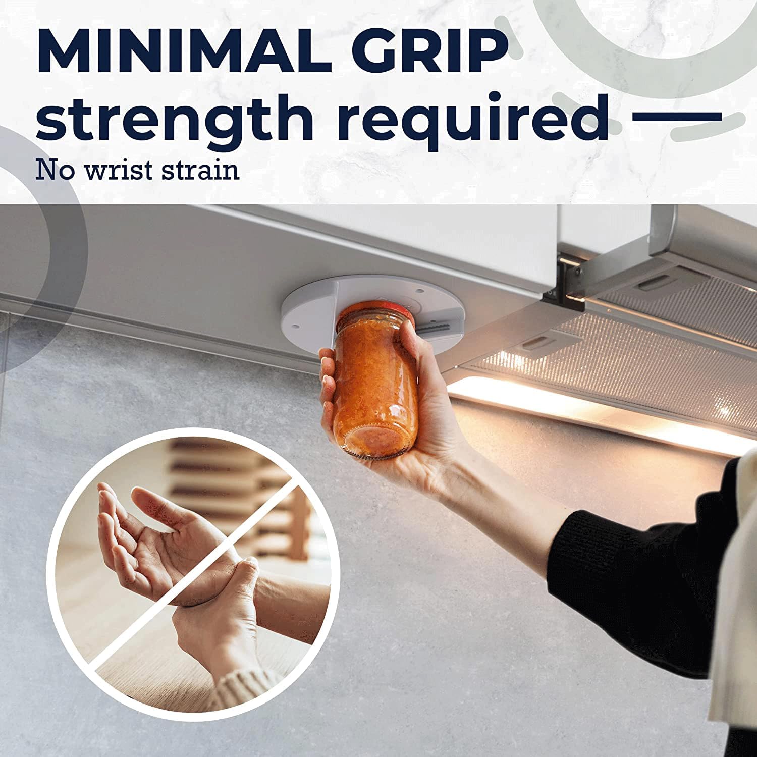 GripMate™ Easy-Twist Jar Opener - KitchenPro Essentials