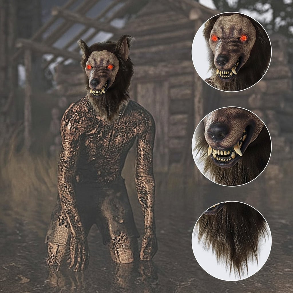 Werewolf Mask - Moonlit Creations