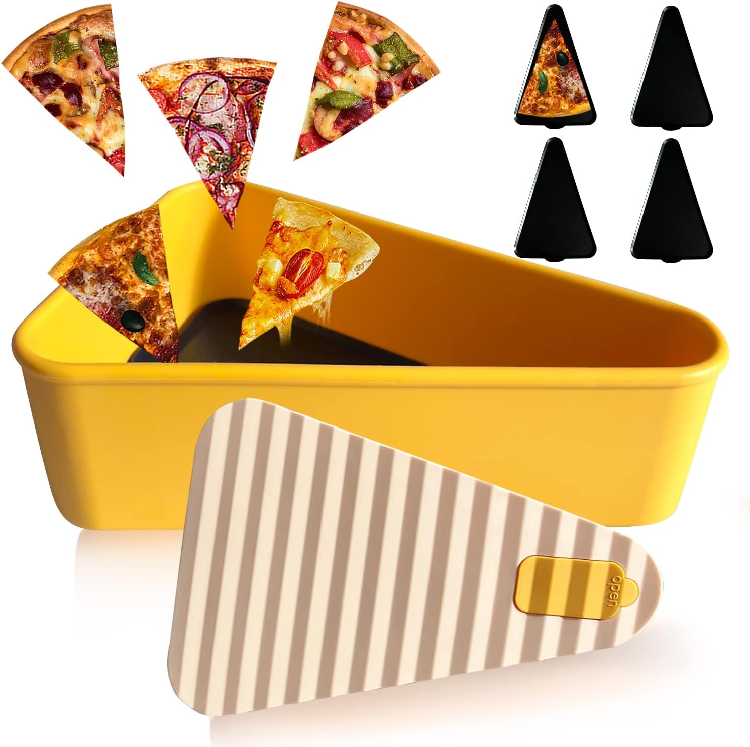 SliceSafe Pizza Storage Container - FreshGuard