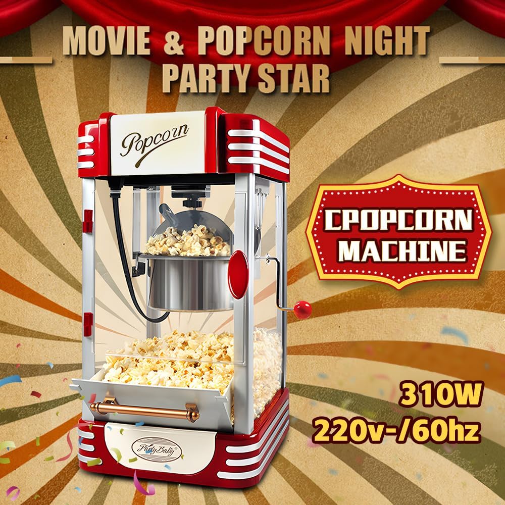Popcorn Maker with Timer - LuxePop