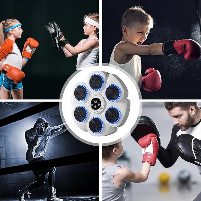Smart Boxing Machine - FitPulse Interactive Home Trainer