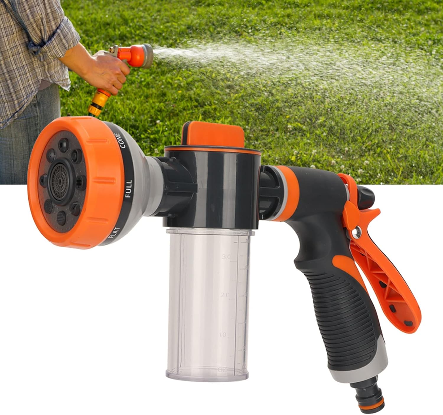 High Pressure Garden Watering Foam Spray Gun - AquaMaster