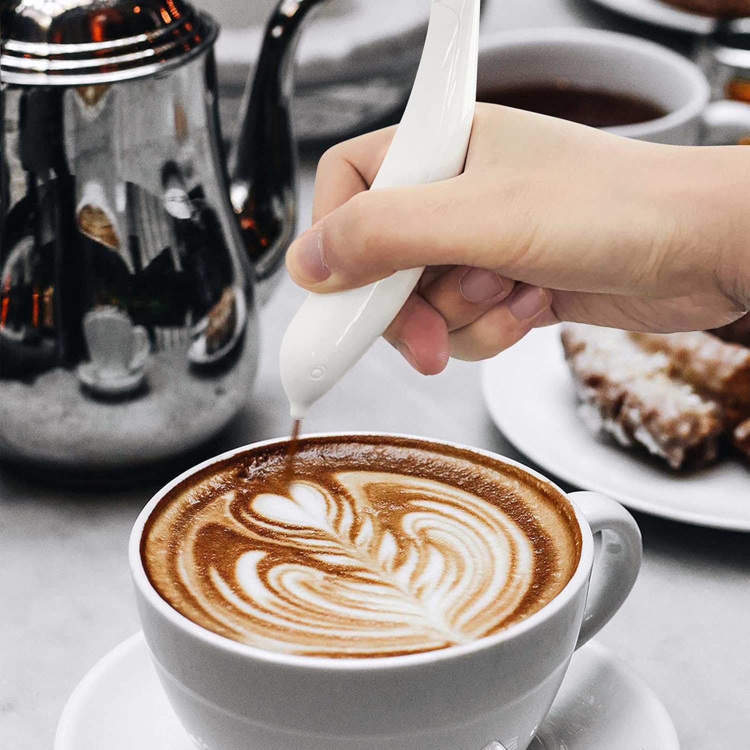 LatteArt Master™ - Precision Milk Frother for Barista Quality