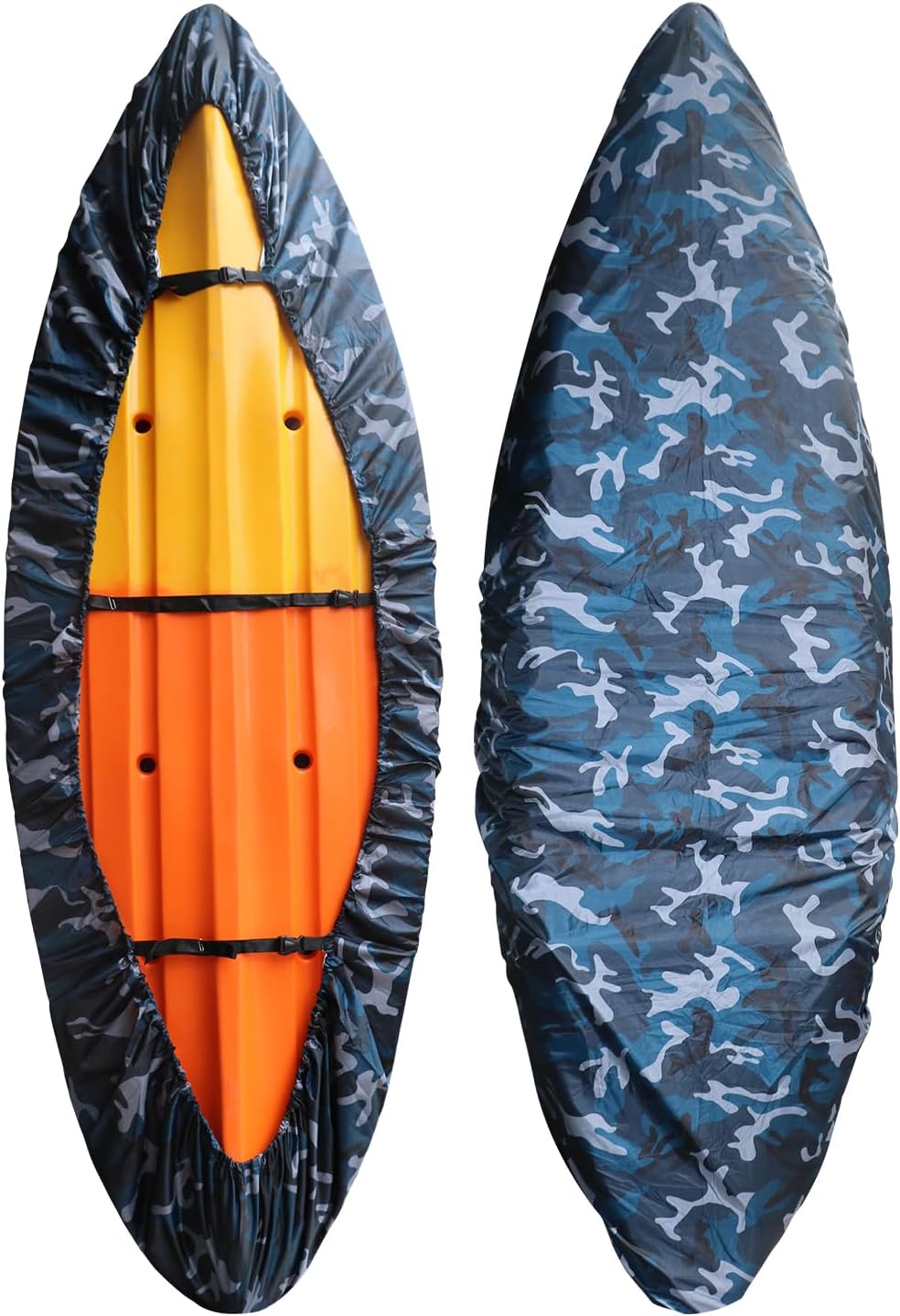 Waterproof Kayak Cover with Adjustable Straps - AquaShield