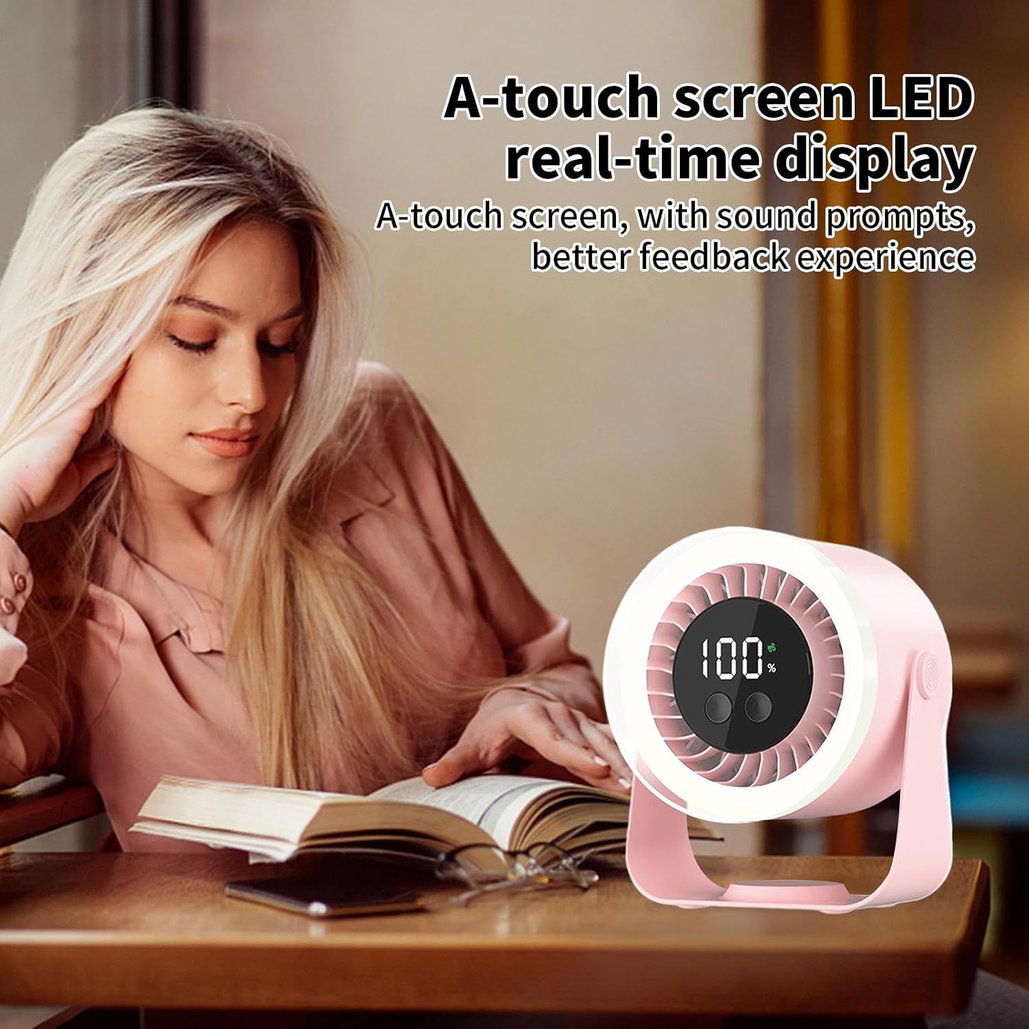 Silent Table Fan - Zephyra