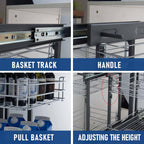 Corner Pull-Out Shelf - LuxeCabinet
