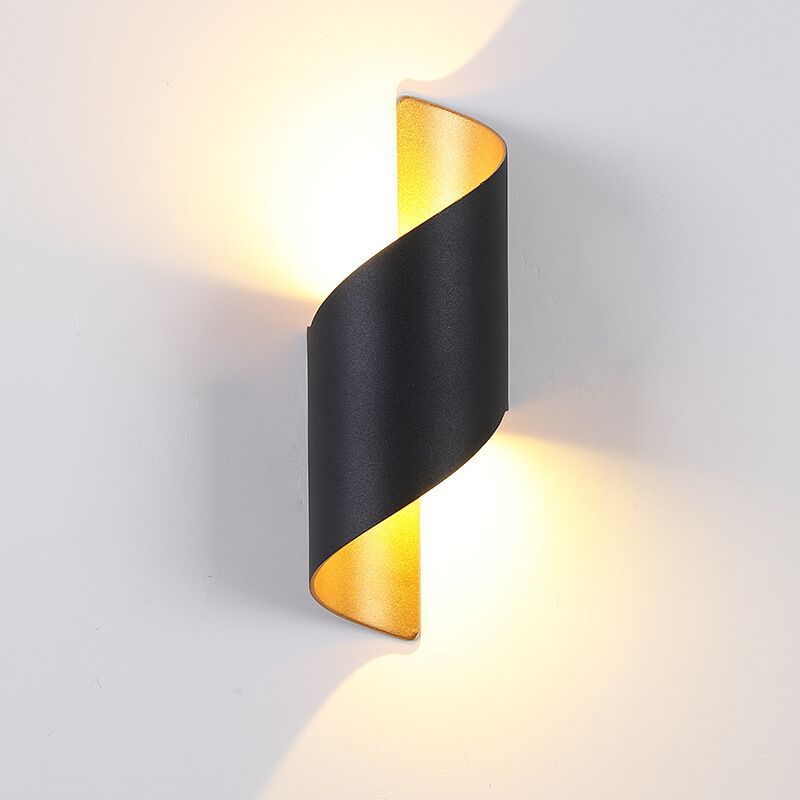 Spiral LED Wall Light - LumaGlow