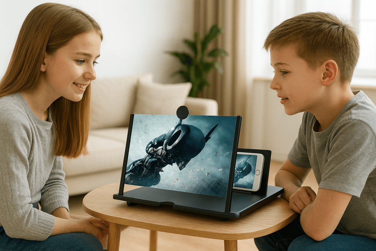 Screen Magnifier - VisionPro Foldable HD for Smartphones