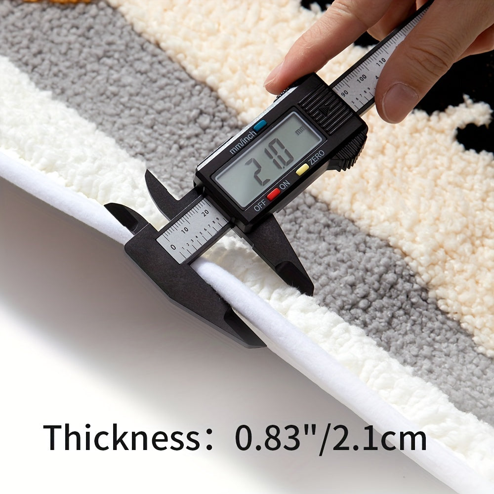Superabsorbent Non-Slip Bathroom Mat - AquaNest