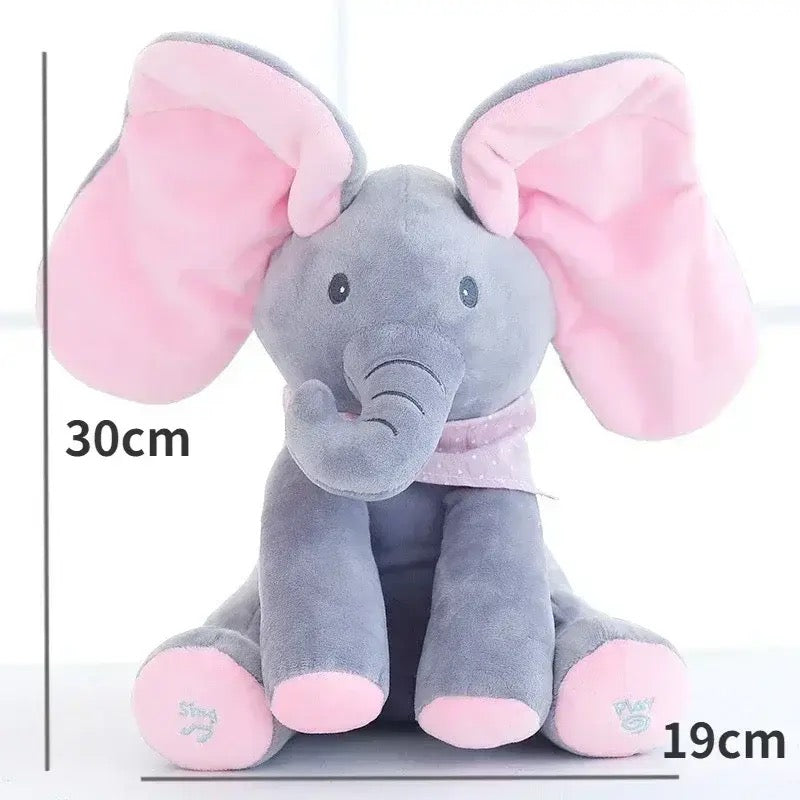 Peek-a-Boo Elephant Toy - SnuggleJoy