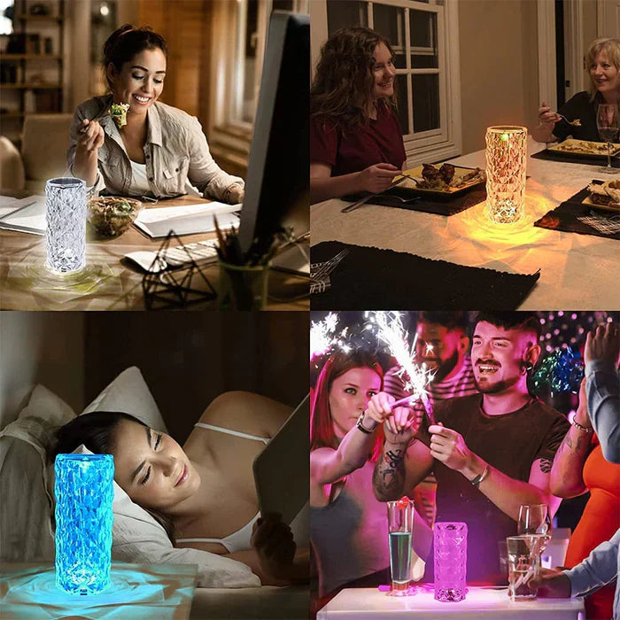 Crystal LED Lamp - LumaGlow
