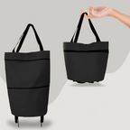 Convertible Shopping Bag with Wheels - LuxeCarry