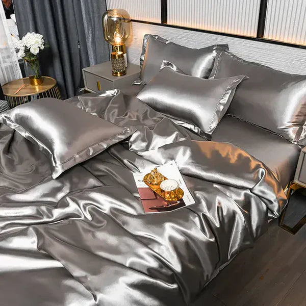 Satin Duvet Cover - LuxeNest