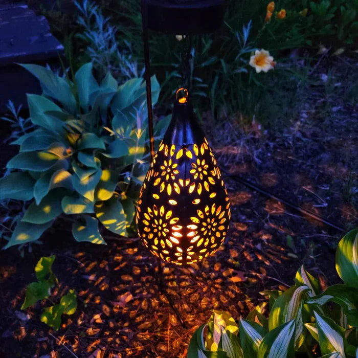 Solar Garden Lamp - LumaGlow, Weather-Resistant Design
