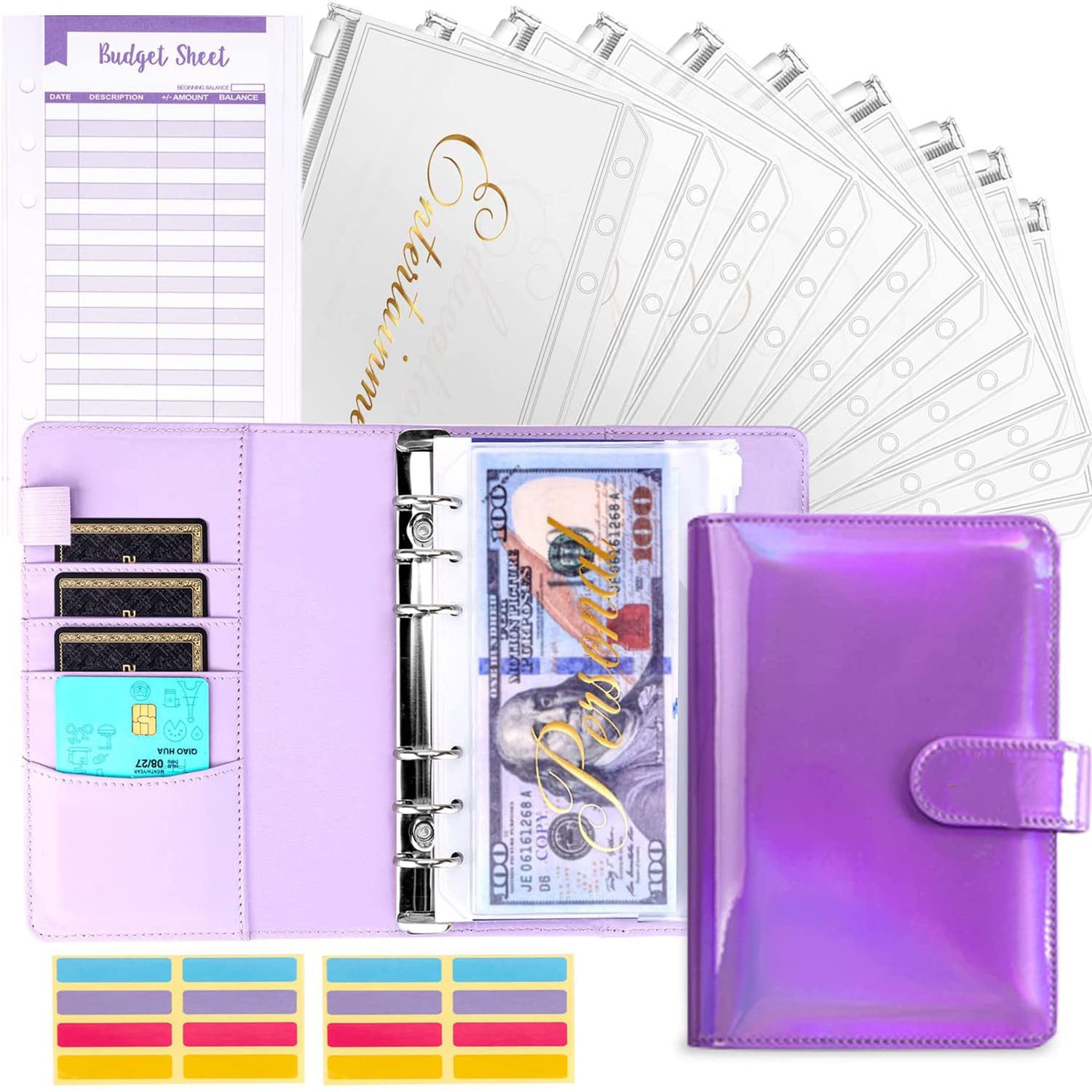 Cash Envelope Budget Binder - Financia Luxe