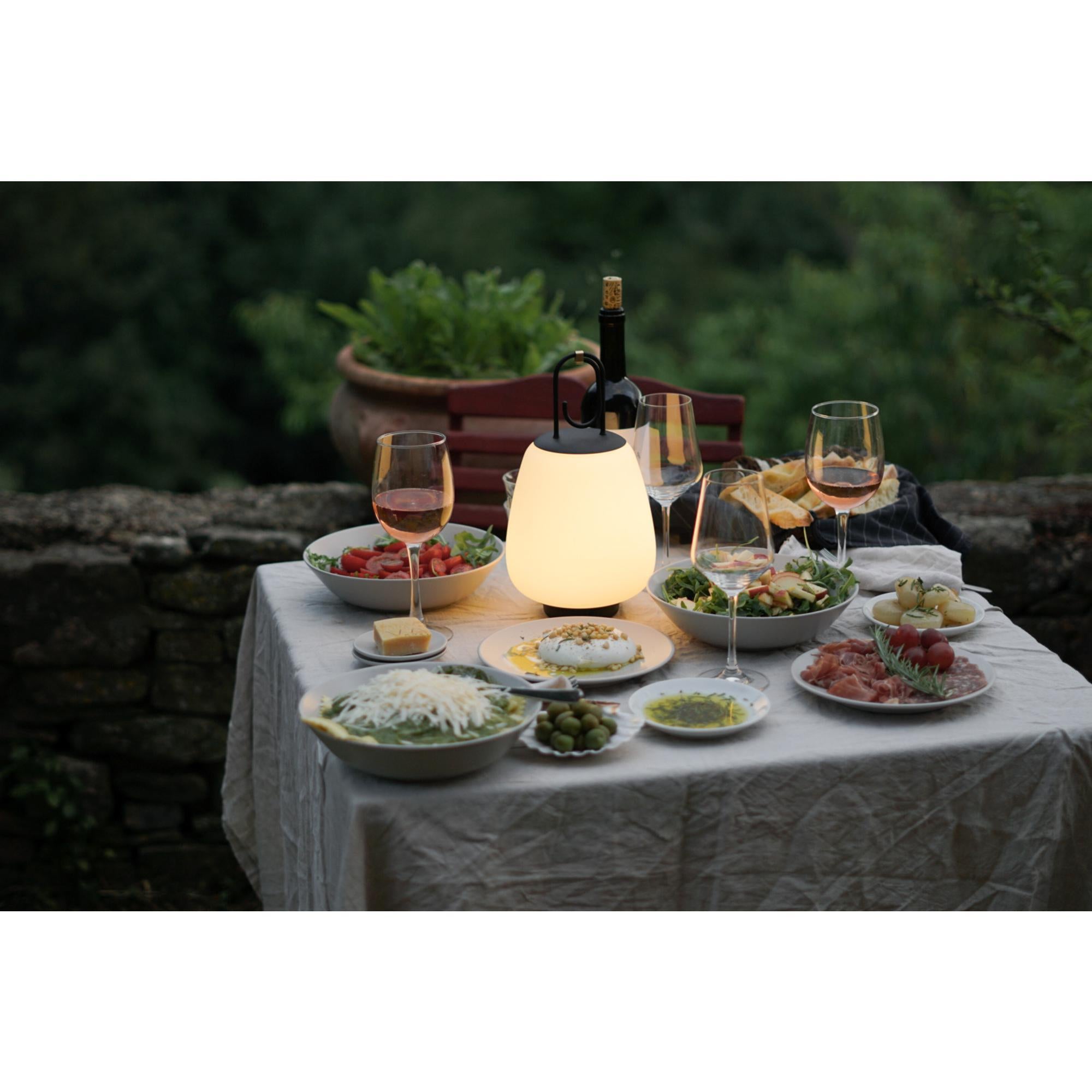 LunaGlow Patio Lantern - Elegant Outdoor Lighting Solution