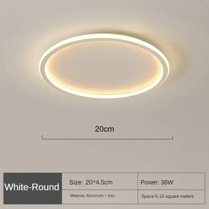 AuroraSphere Round Ceiling Light - Luminara Designs