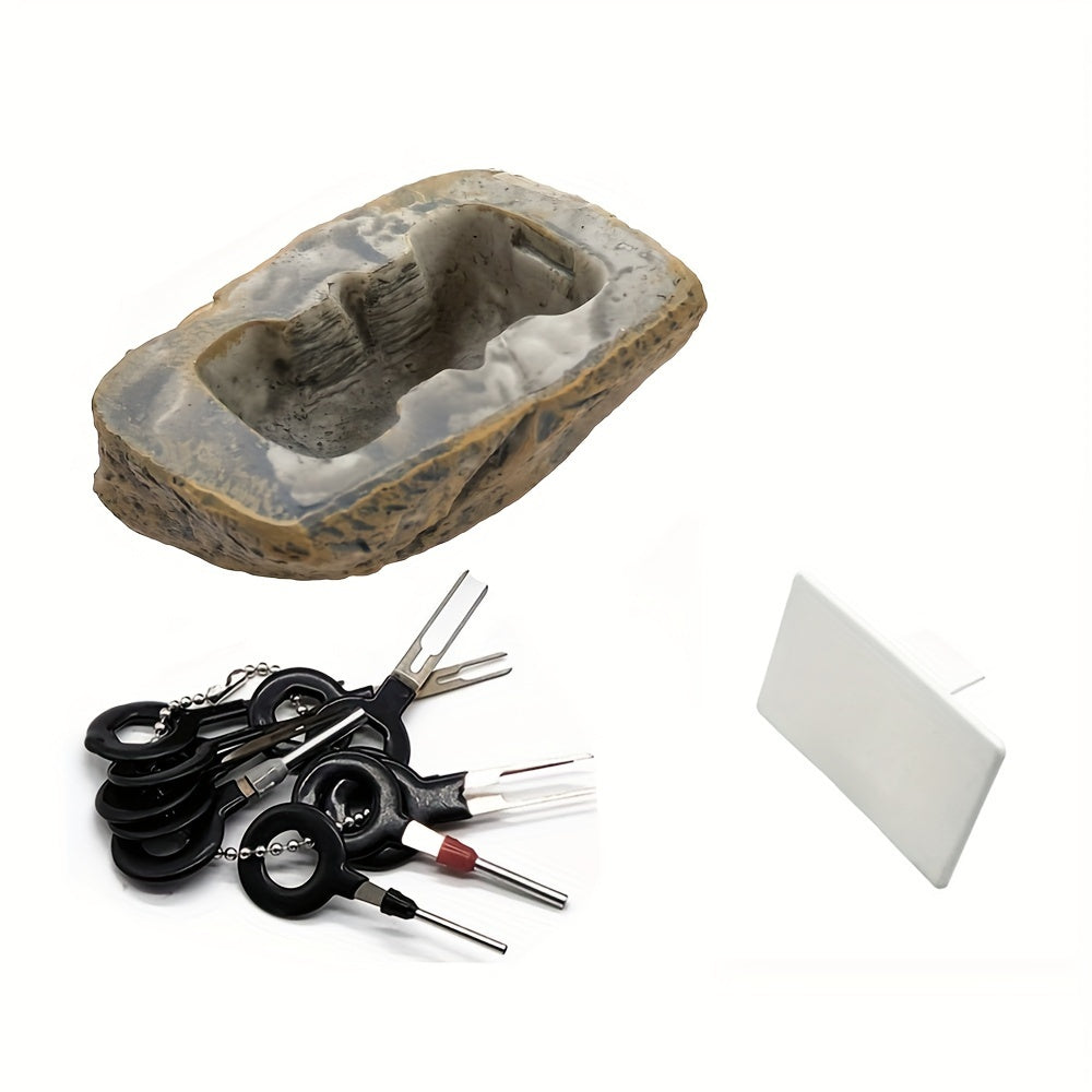 Stone-Look Key Hider Rock Safe - SecureHide