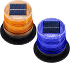 Solar-Powered Magnetic Strobe Light Set - LuminaTech