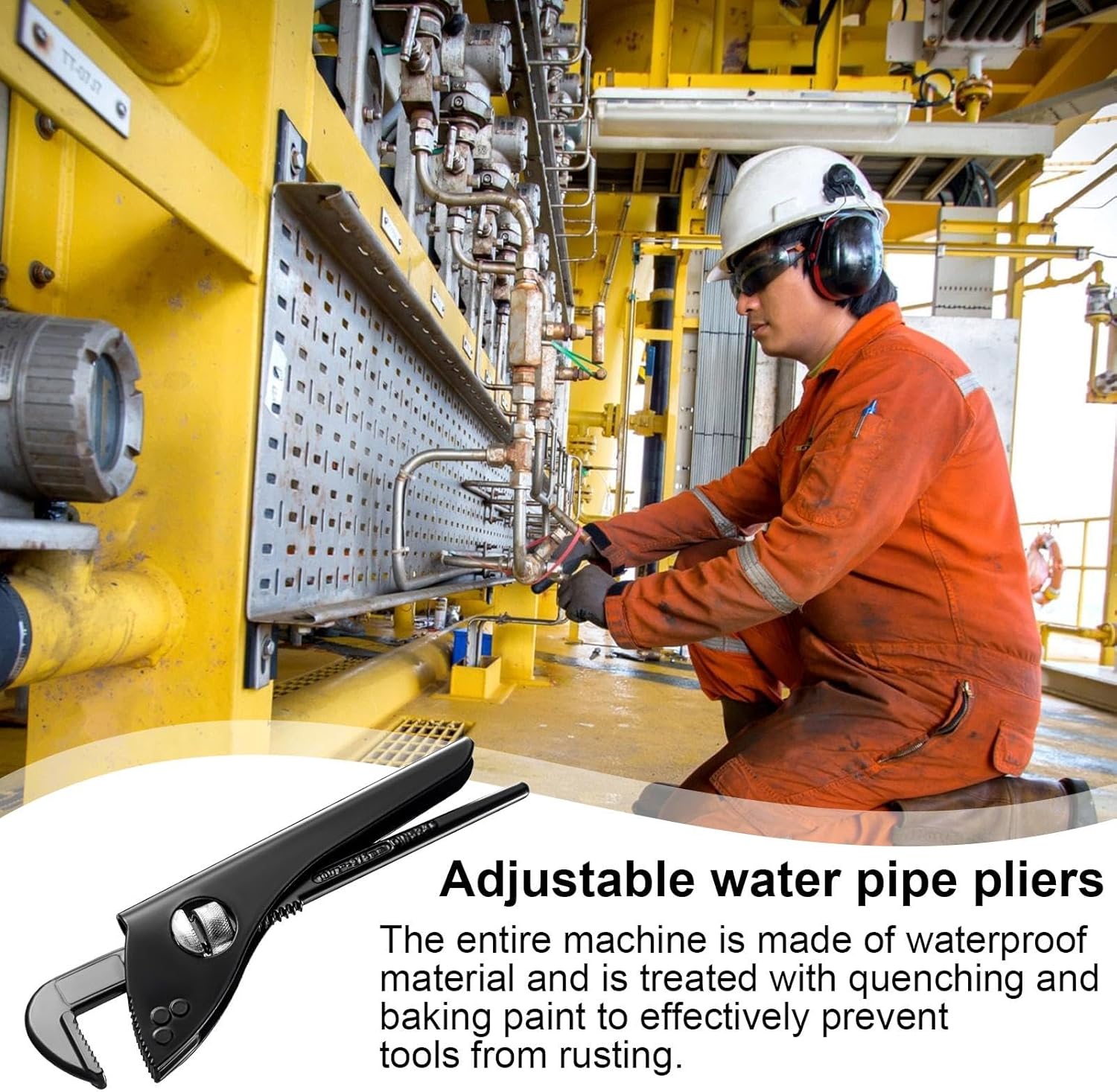 Adjustable Water Pump Pliers - Vortex Tools