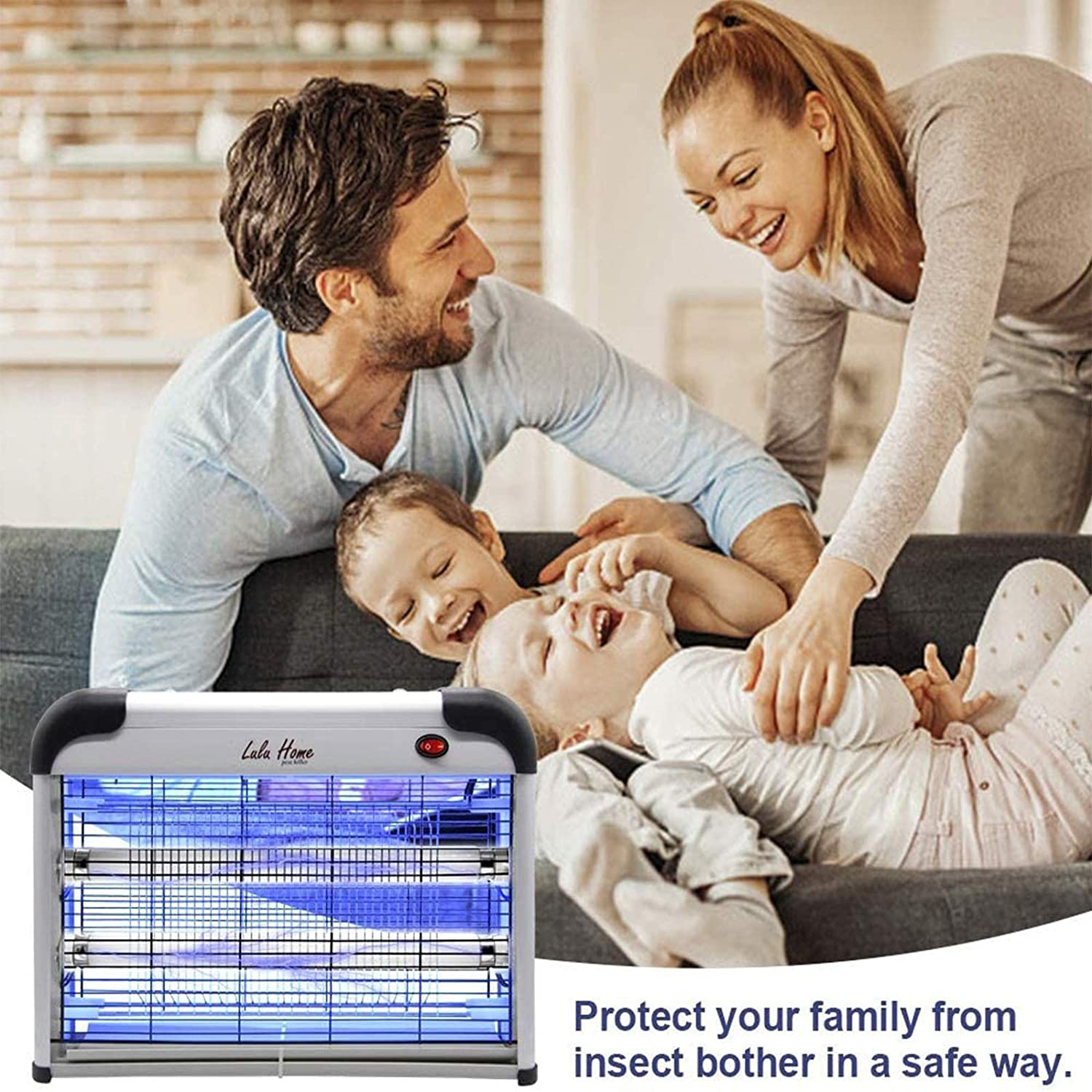Electric Insect Killer - PureGuard 2800V Mosquito & Fly Trap