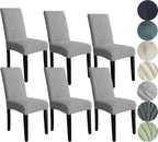 Stretch Dining Chair Covers Set - LuxeGuard