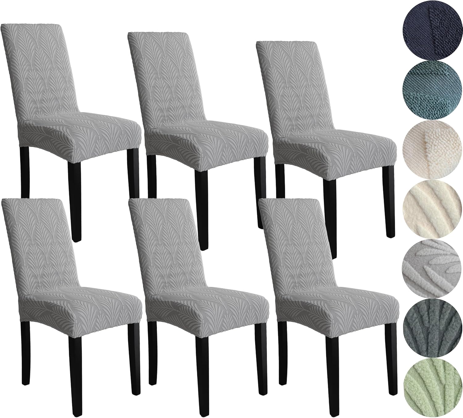 Stretch Dining Chair Covers Set - LuxeGuard