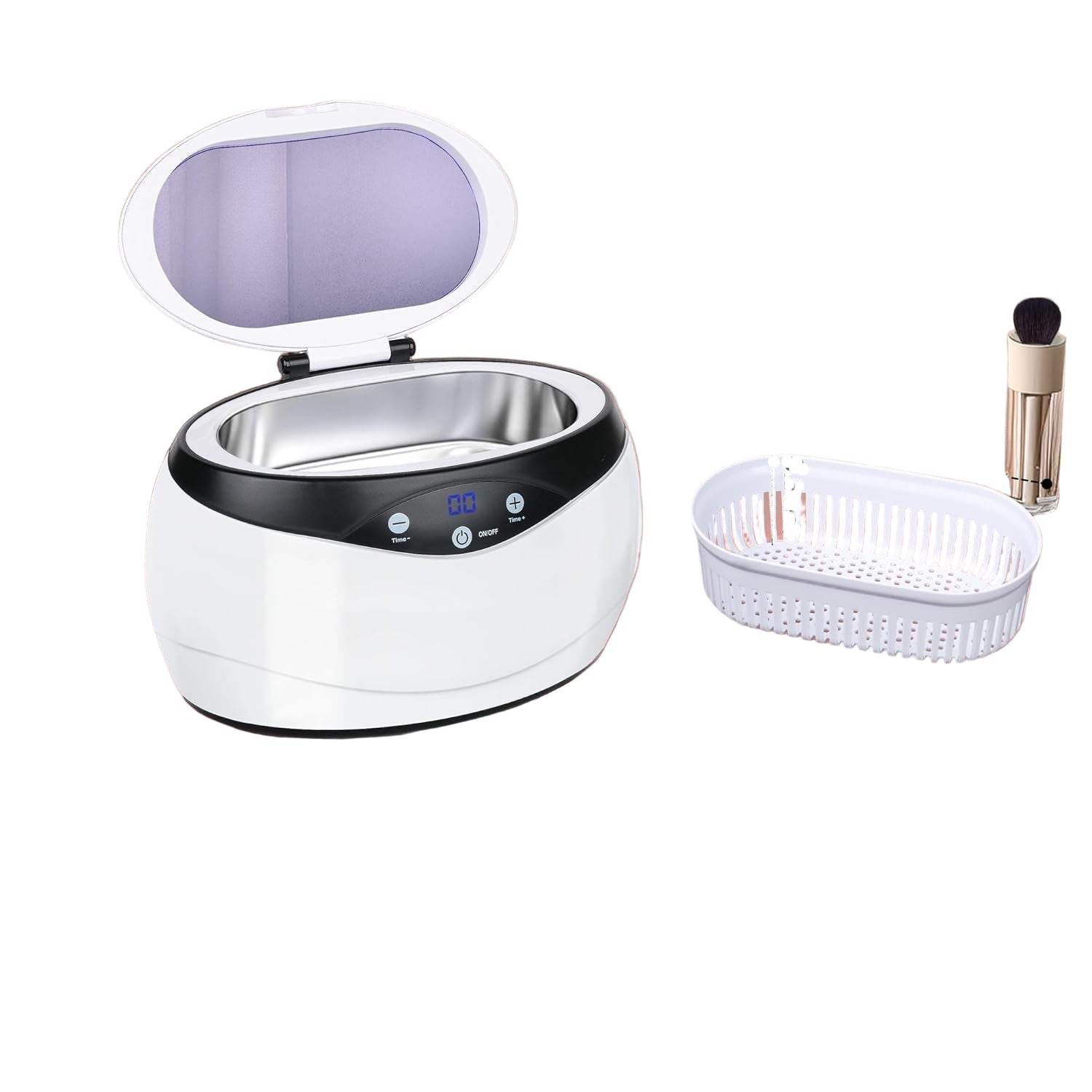 Ultrasonic Jewelry Cleaner with Watch Holder - LuxeShine