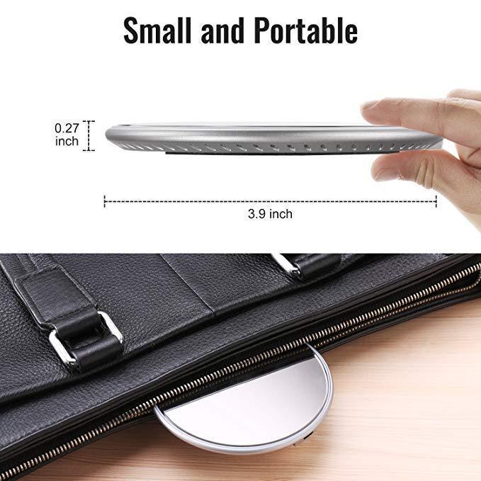 Wireless Charger Makeup Mirror - LuxeGlow