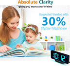 Digital Day Clock with 19 Reminders - LuminaTime