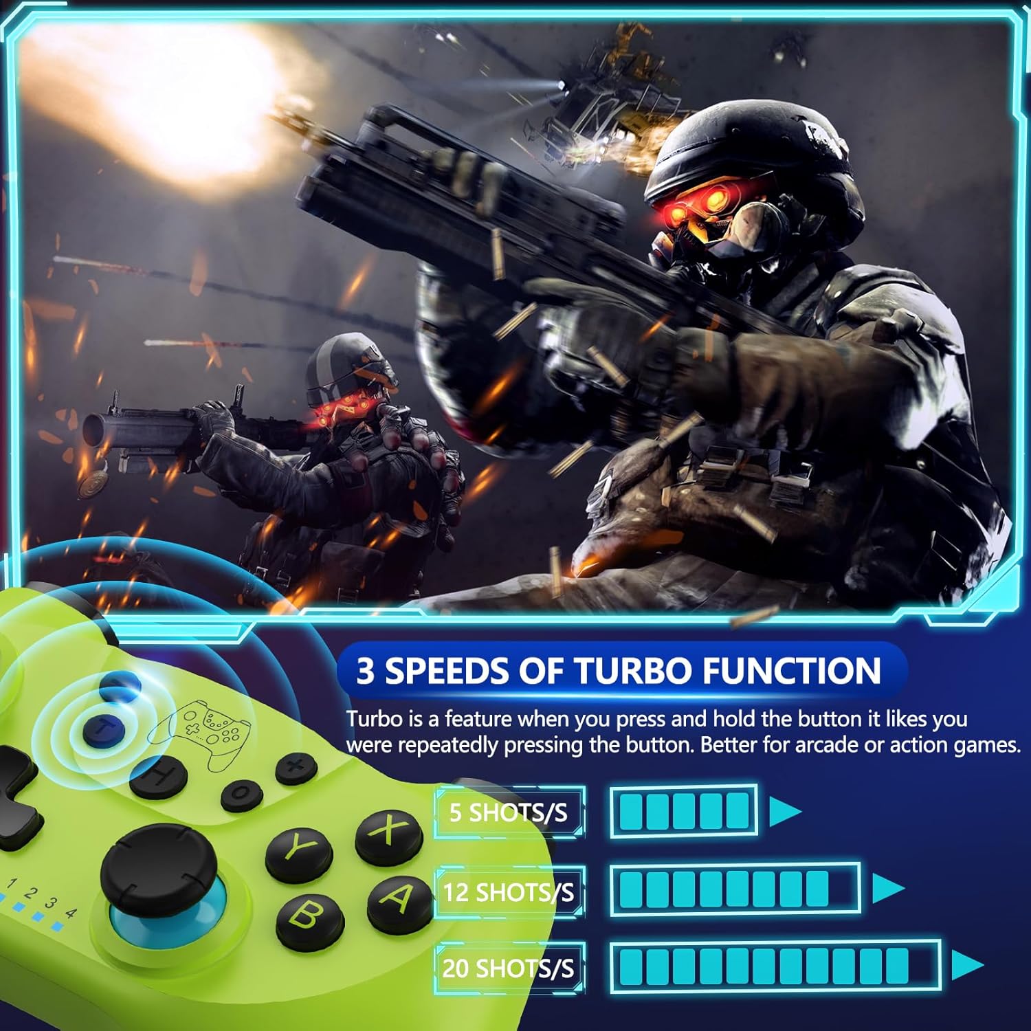 Precision Wireless Game Controller - Vortex Gaming