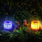 Solar-Powered Magnetic Strobe Light Set - LuminaTech