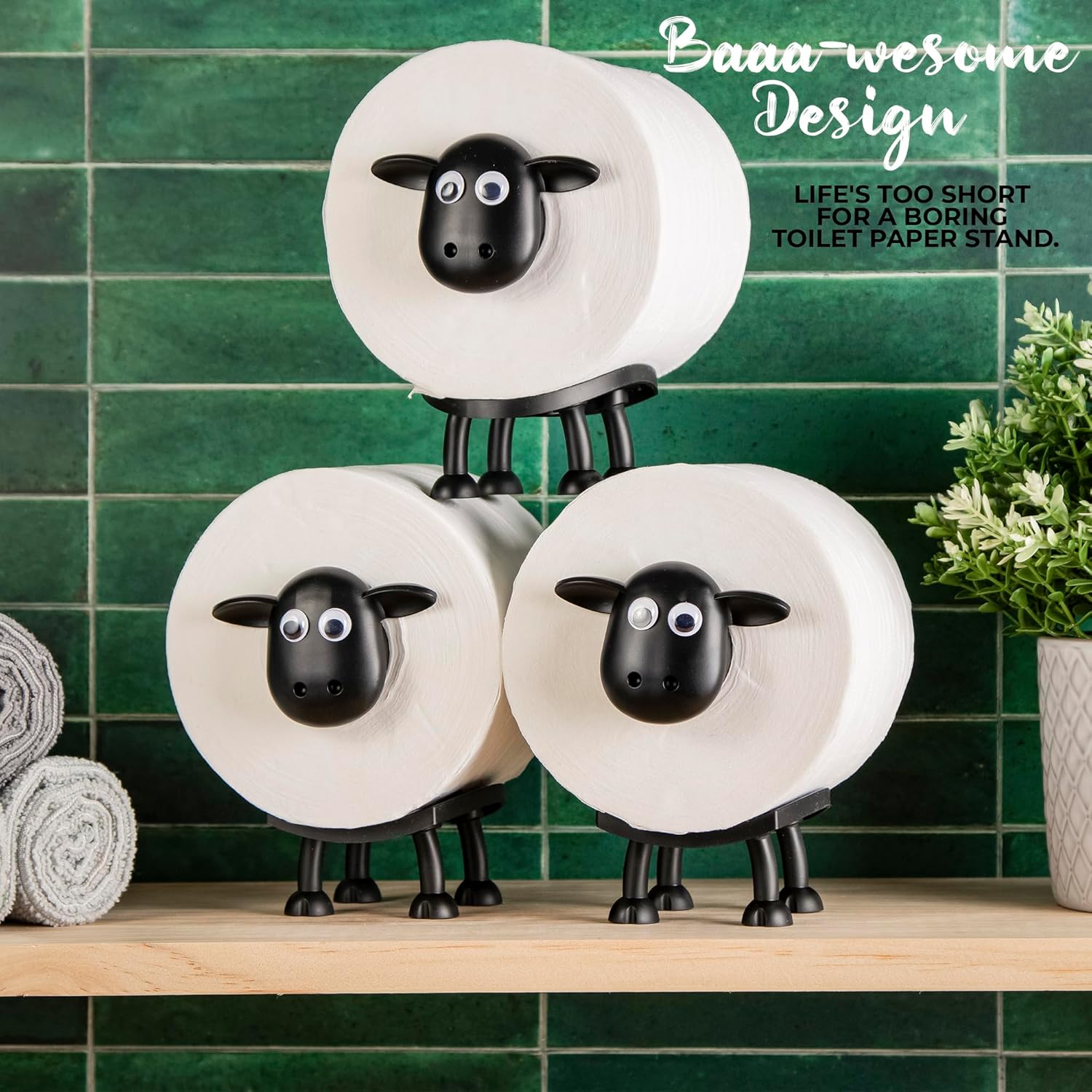 Rolling Sheep Toy - CozyCuddle Creations