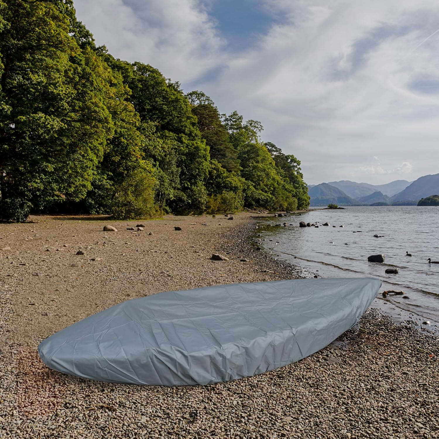 Waterproof Kayak Cover with Adjustable Straps - AquaShield