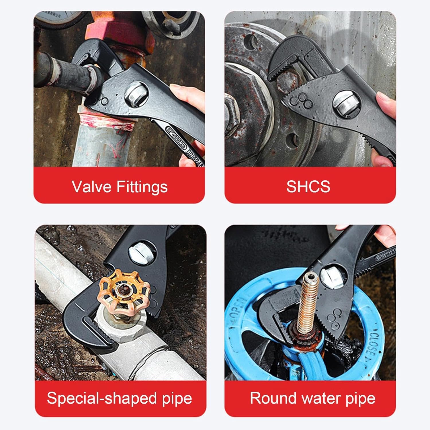 Adjustable Water Pump Pliers - Vortex Tools