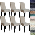 Stretch Dining Chair Covers Set - LuxeGuard