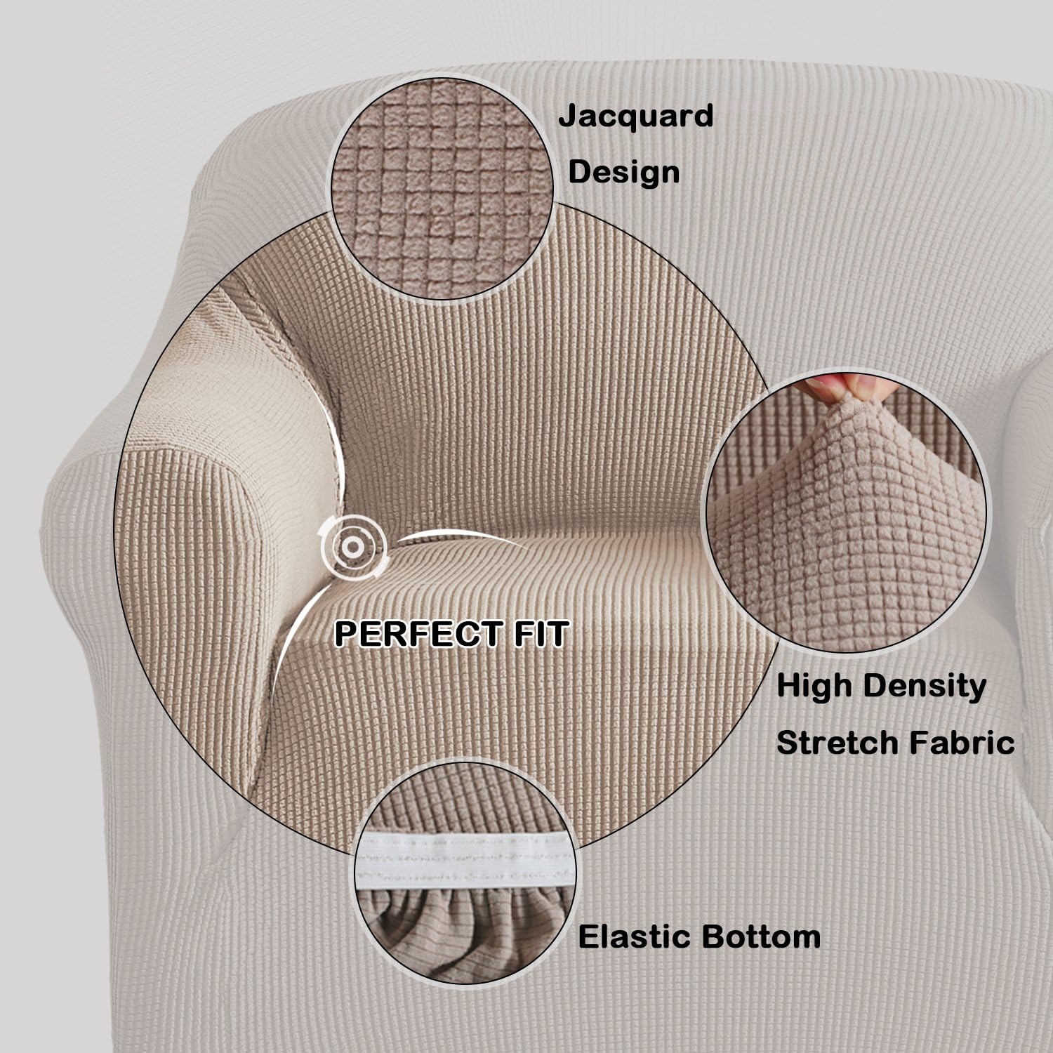 Stretch Recliner Slipcover - LuxeShield