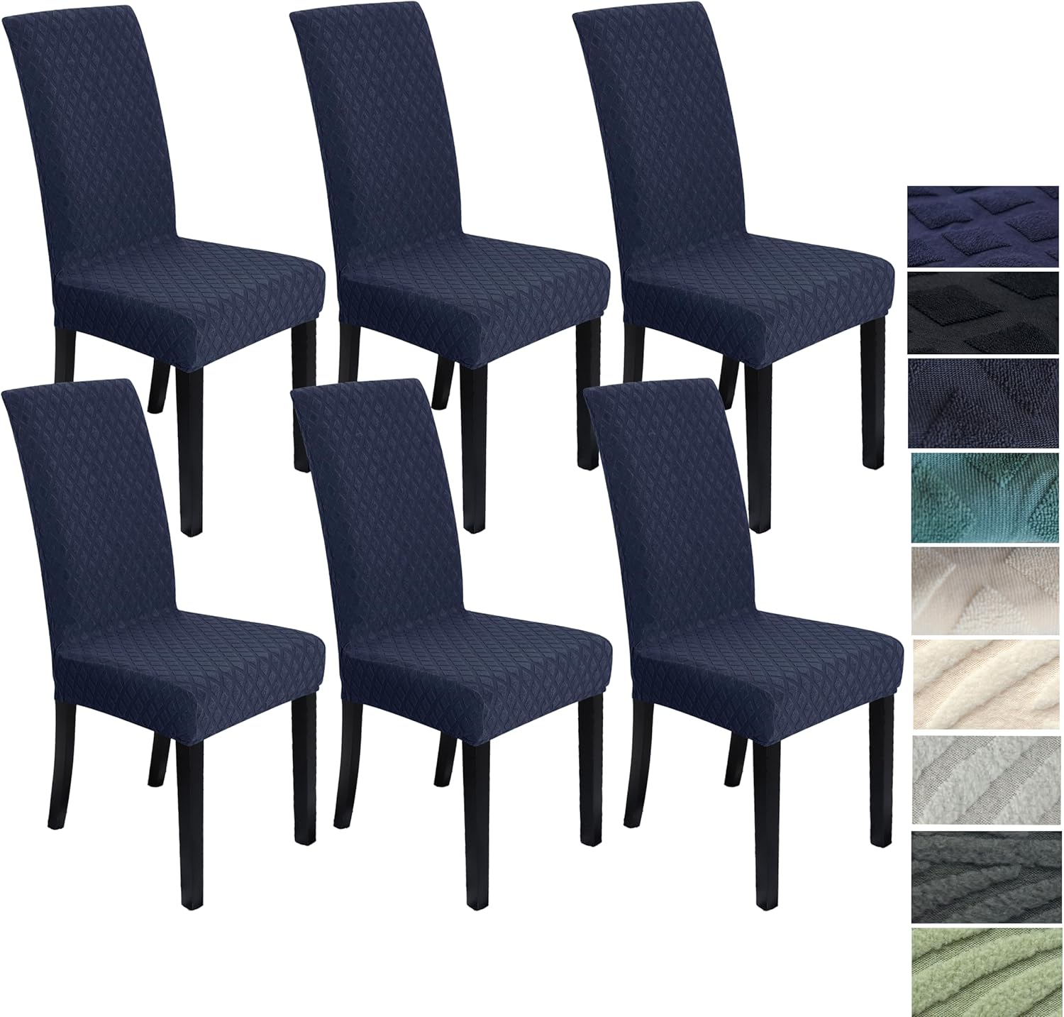 Stretch Dining Chair Covers Set - LuxeGuard
