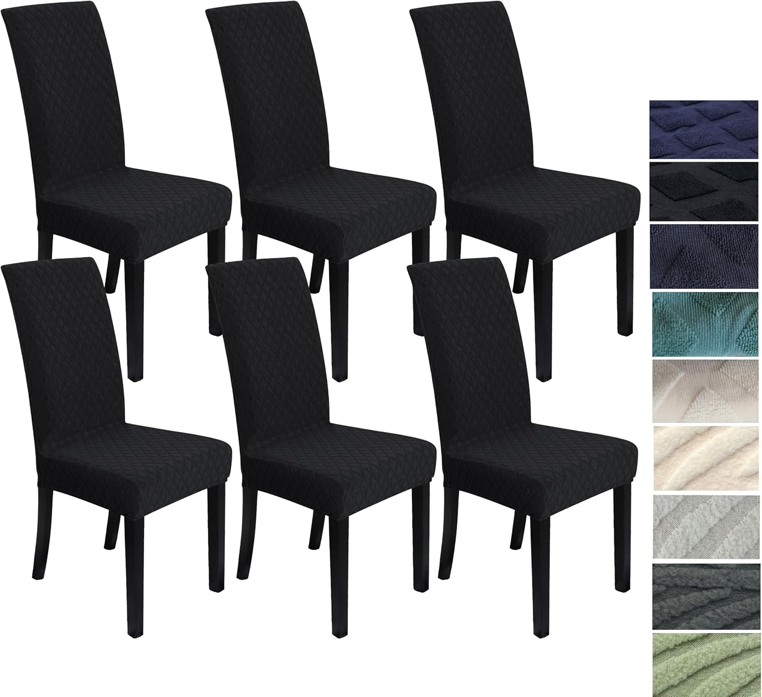 Stretch Dining Chair Covers Set - LuxeGuard