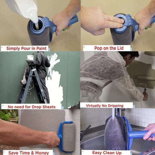 Premium Pro Wall Paint Roller Set - LuxeCoat