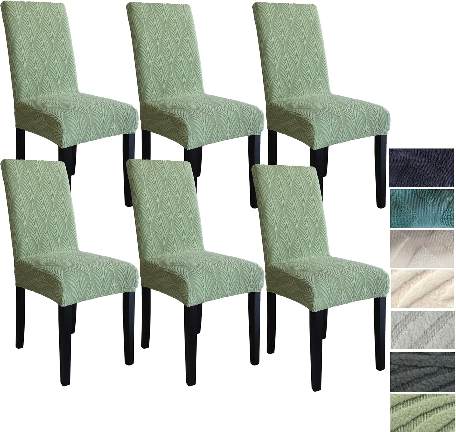 Stretch Dining Chair Covers Set - LuxeGuard