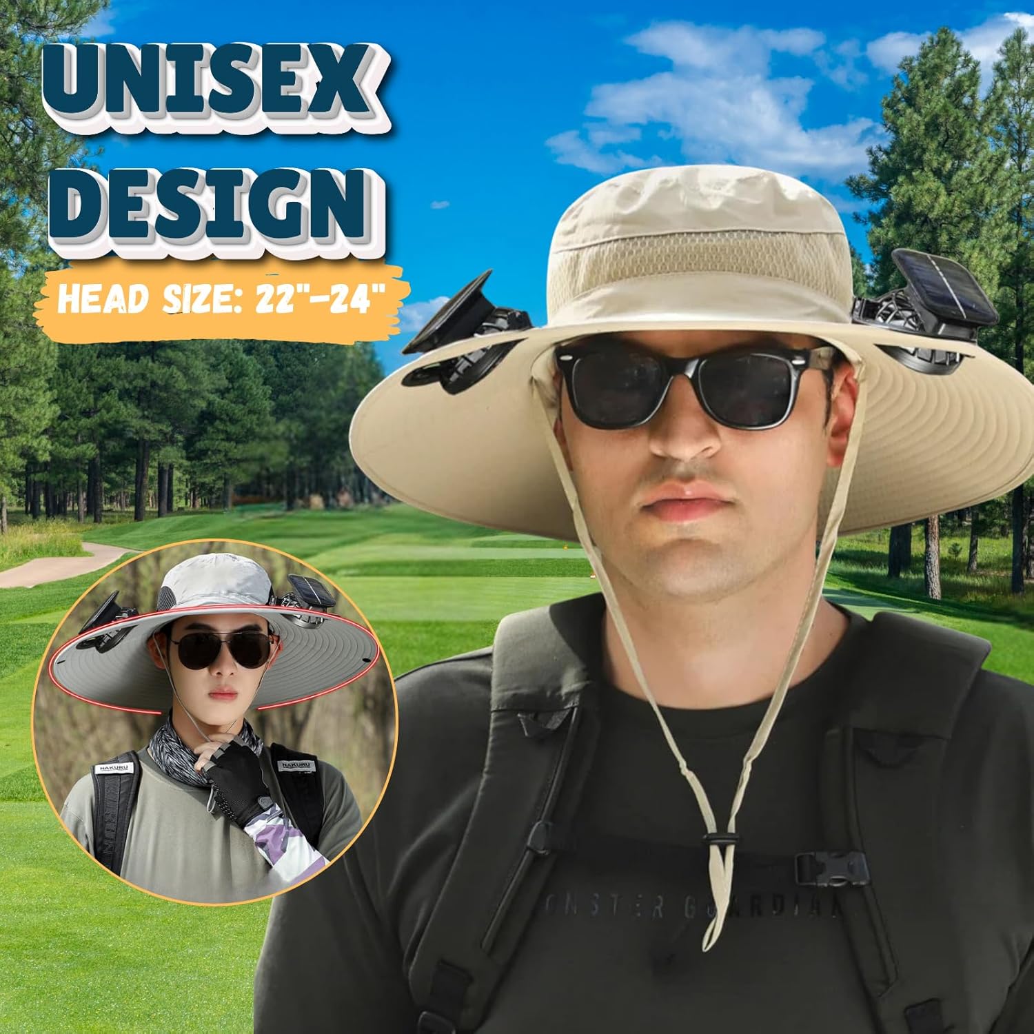Solar Cooling Hat - SunGuard™