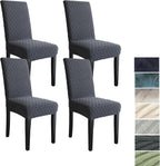 Stretch Dining Chair Covers Set - LuxeGuard