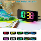 Digital Day Clock with 19 Reminders - LuminaTime