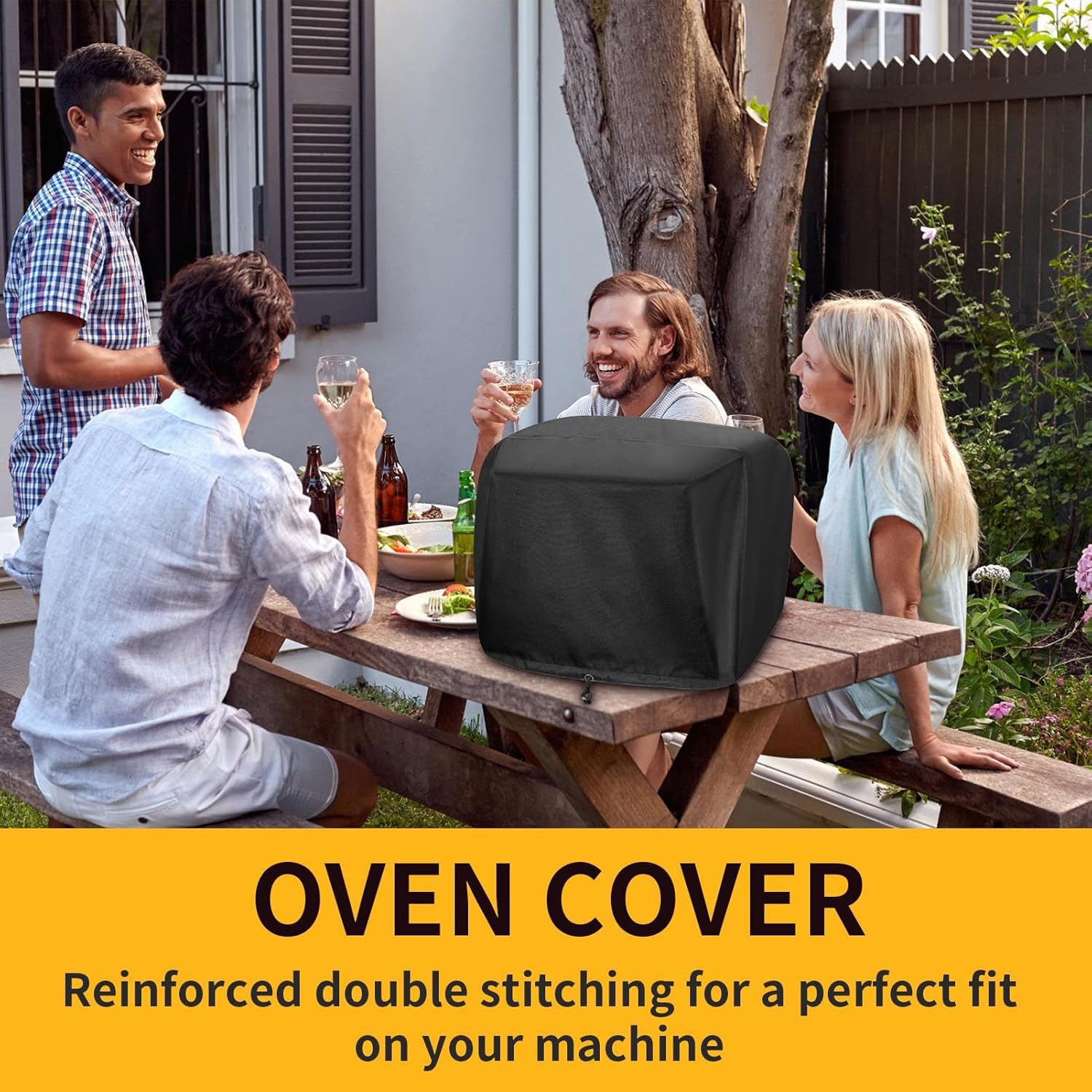 Waterproof Adjustable Grill Cover - GrillaGuard