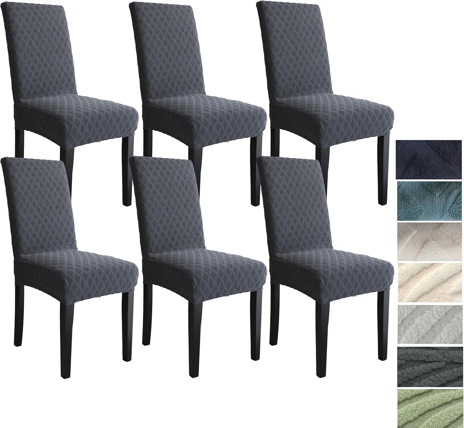 Stretch Dining Chair Covers Set - LuxeGuard