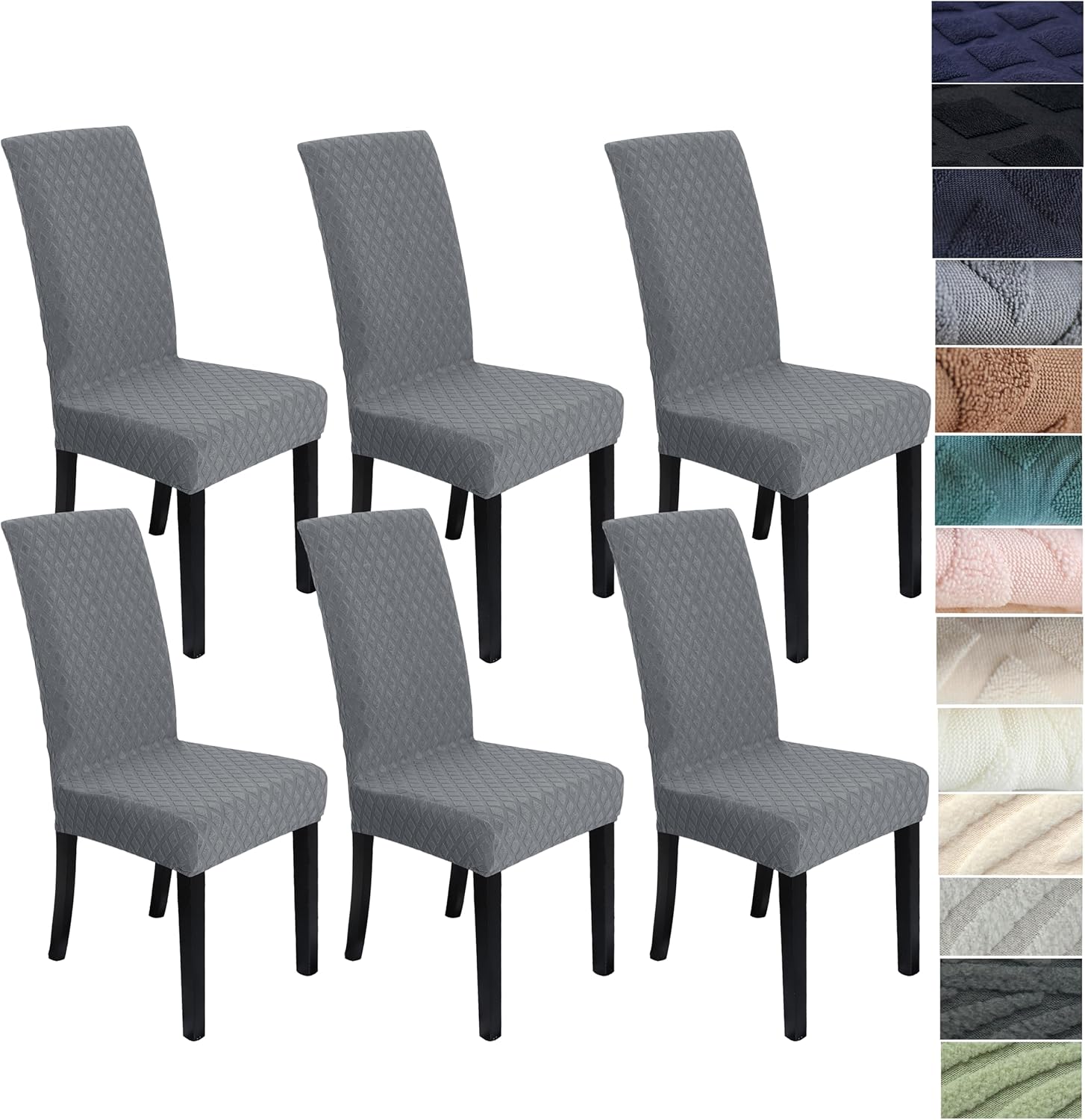 Stretch Dining Chair Covers Set - LuxeGuard
