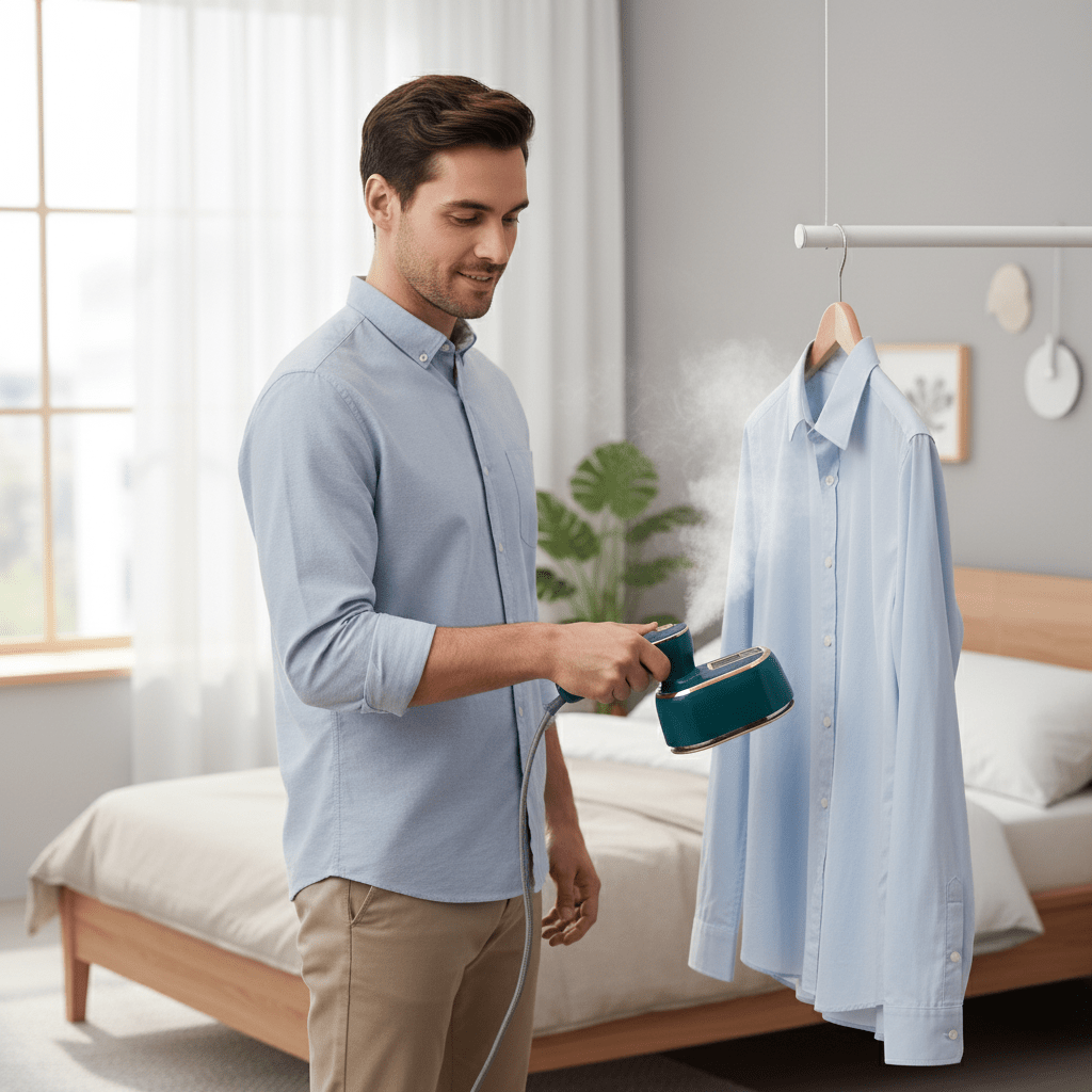 Wrinkle-Free Travel Steamer - LuxeSteam