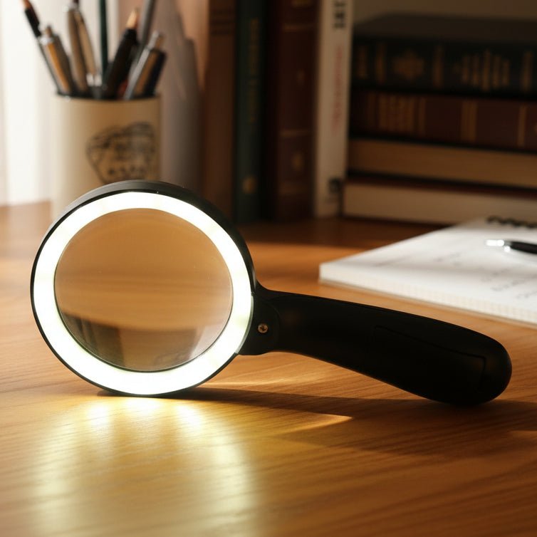 Magnifying Glass with LED Light - Luminex Optics